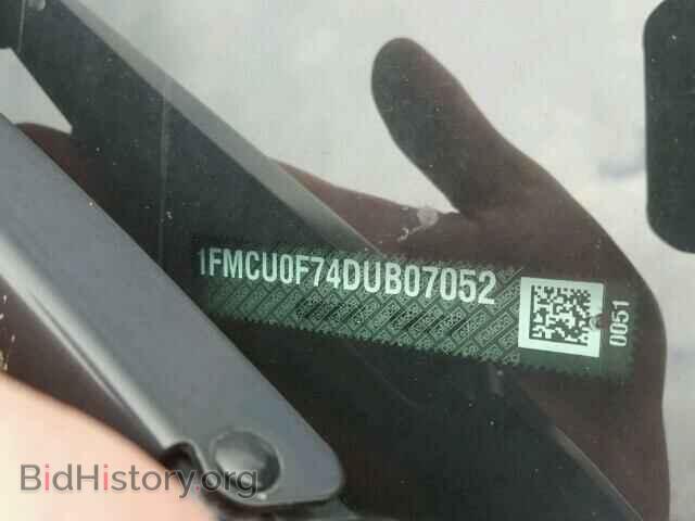 2013 FORD ESCAPE - VIN: 1FMCU0F74DUB07052 - Фото 10