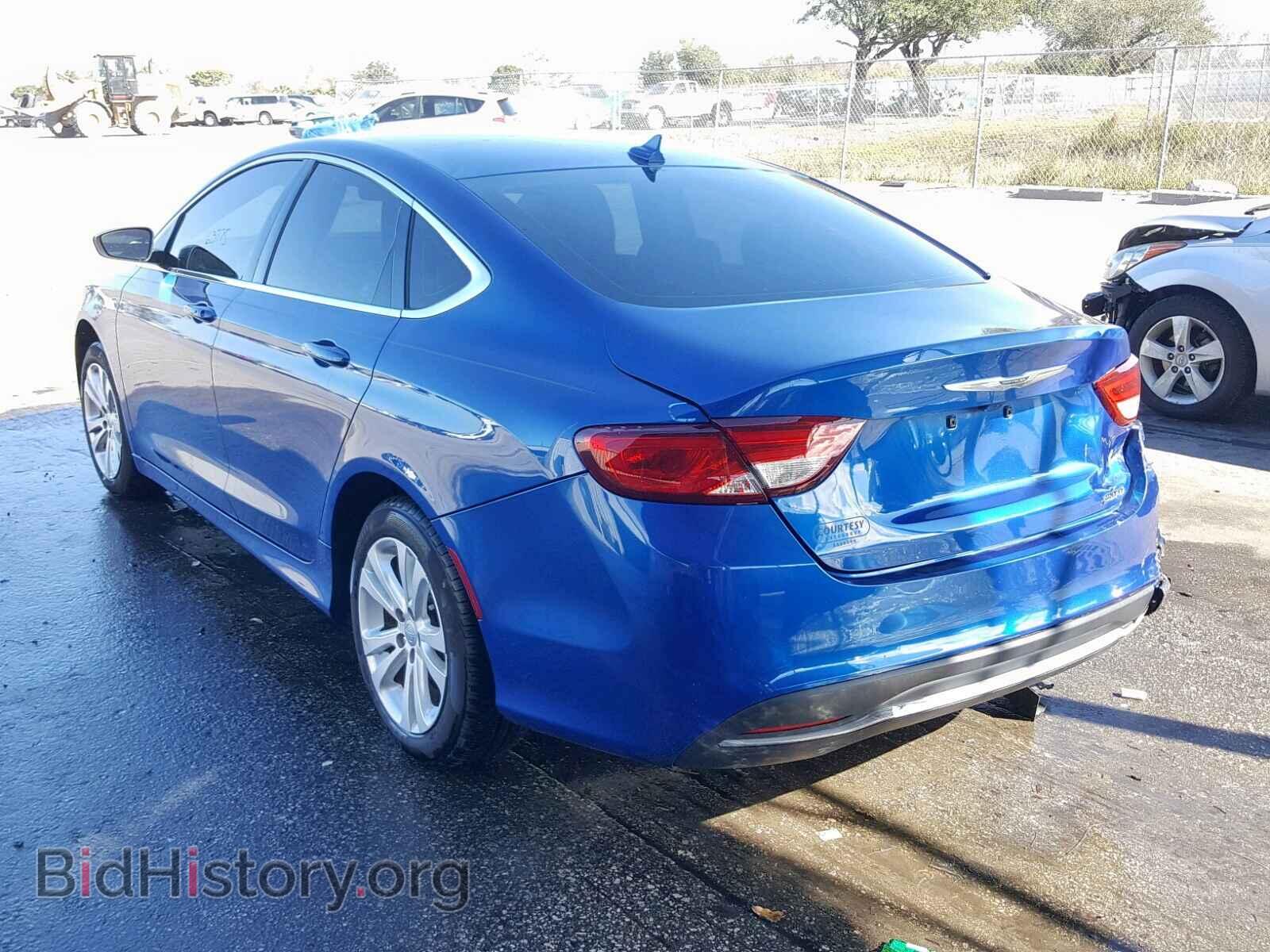 2016 CHRYSLER 200 - VIN: 1C3CCCAB6GN107433 - Фото 3