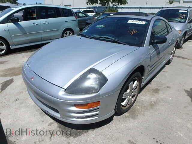 2000 MITSUBISHI ECLIPSE - VIN: 4A3AC84L3YE097947 - Фото 2