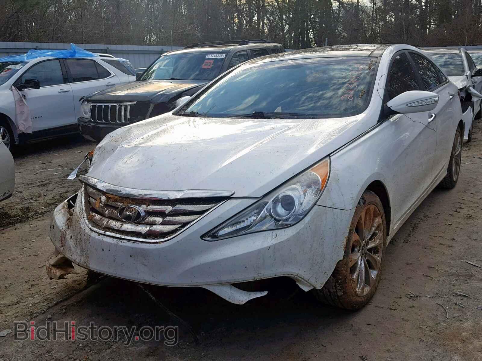 2012 HYUNDAI SONATA - VIN: 5NPEC4AB6CH425055 - Фото 2