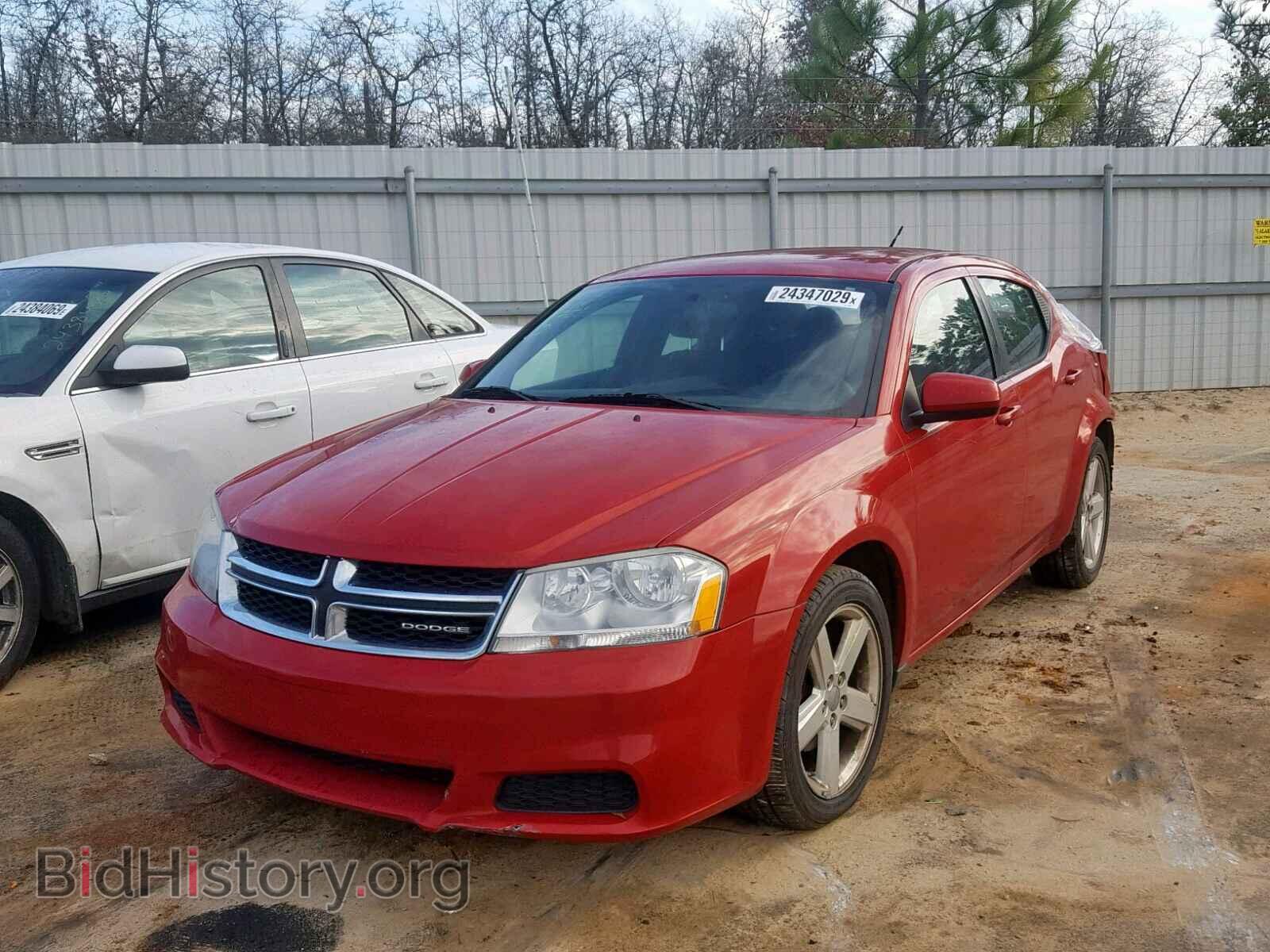 2011 DODGE AVENGER - VIN: 1B3BD1FB5BN584852 - Фото 2