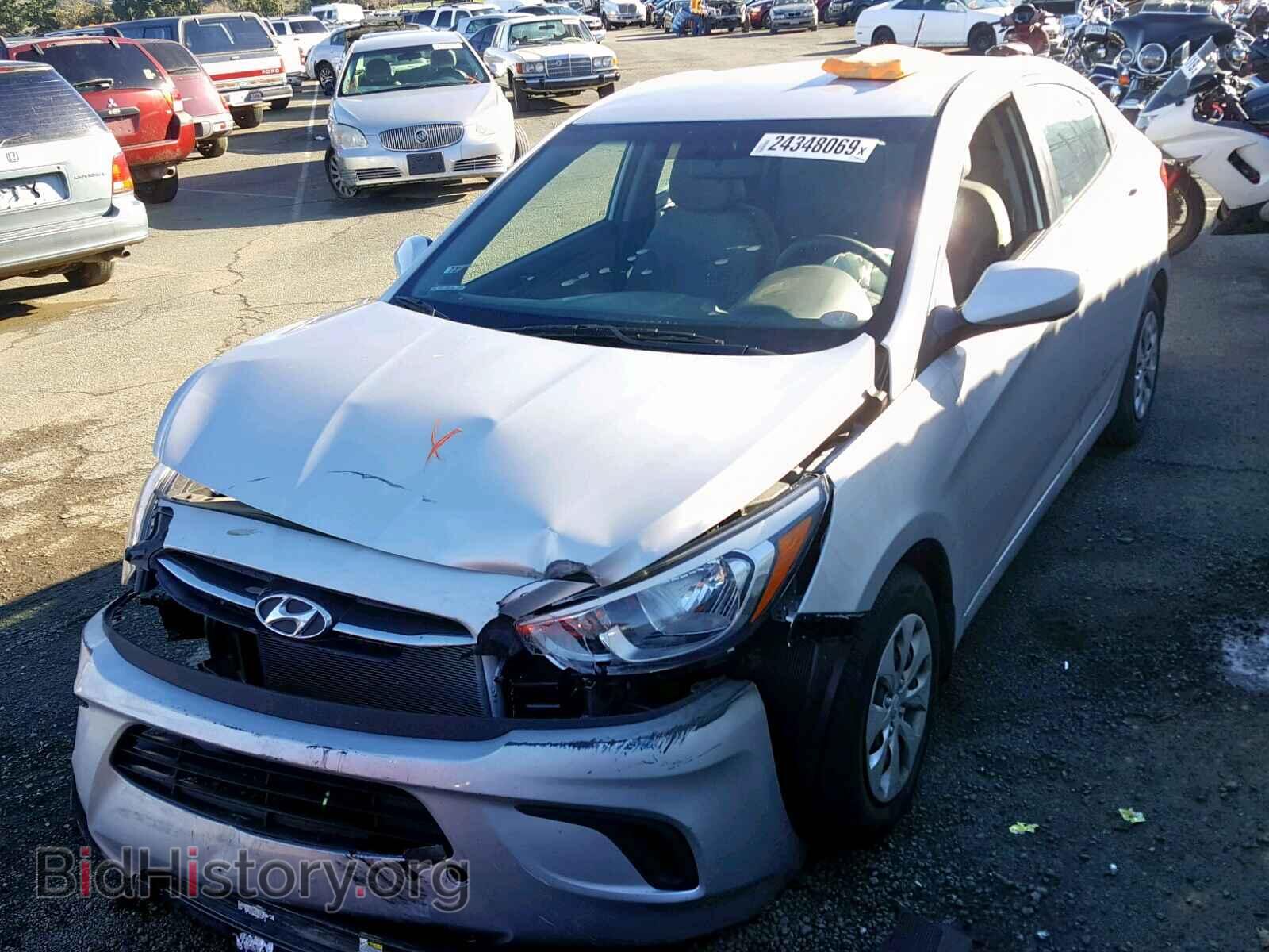 2016 HYUNDAI ACCENT - VIN: KMHCT4AE6GU161005 - Фото 2