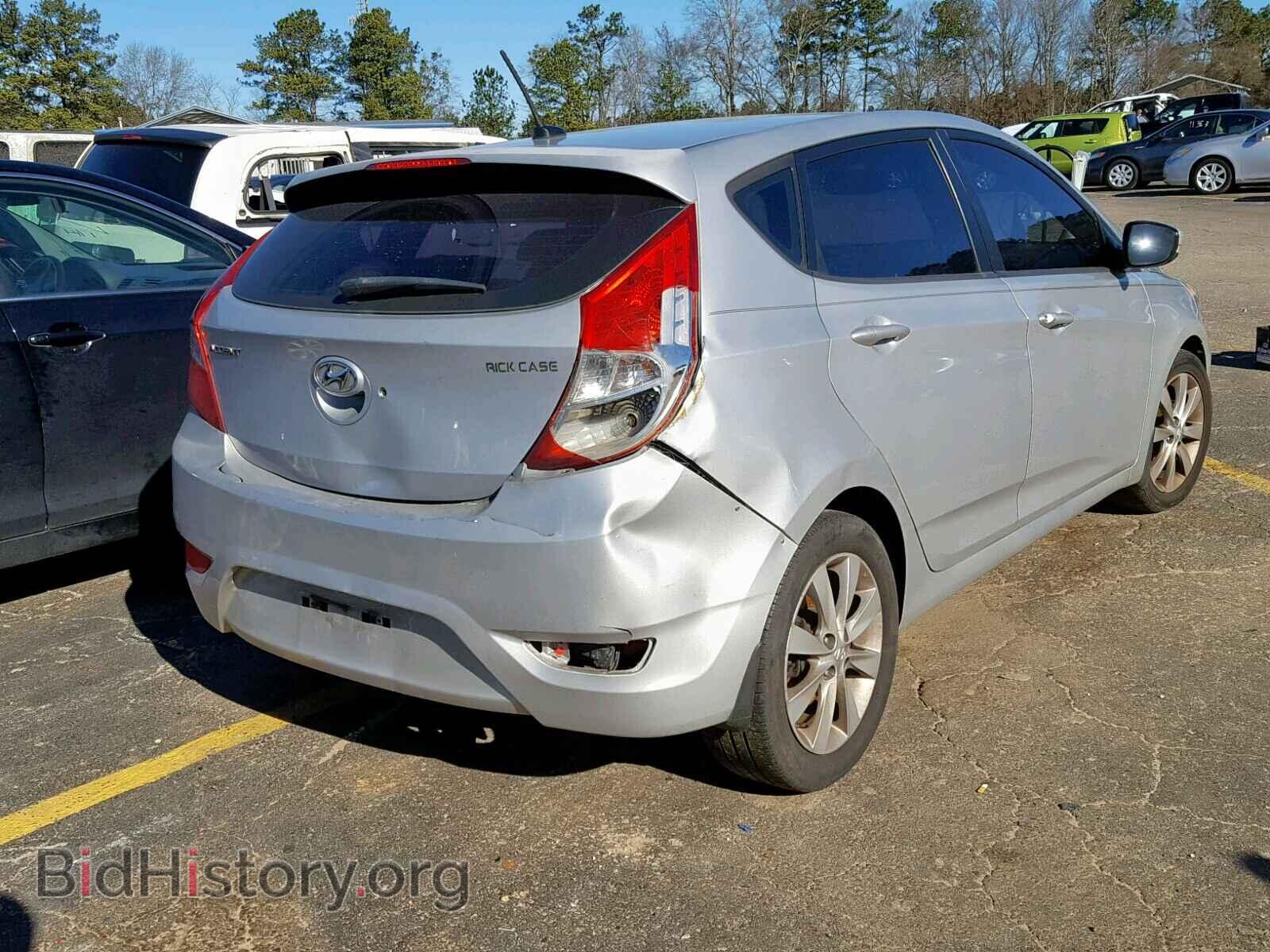 2013 HYUNDAI ACCENT - VIN: KMHCU5AE9DU097525 - Фото 4