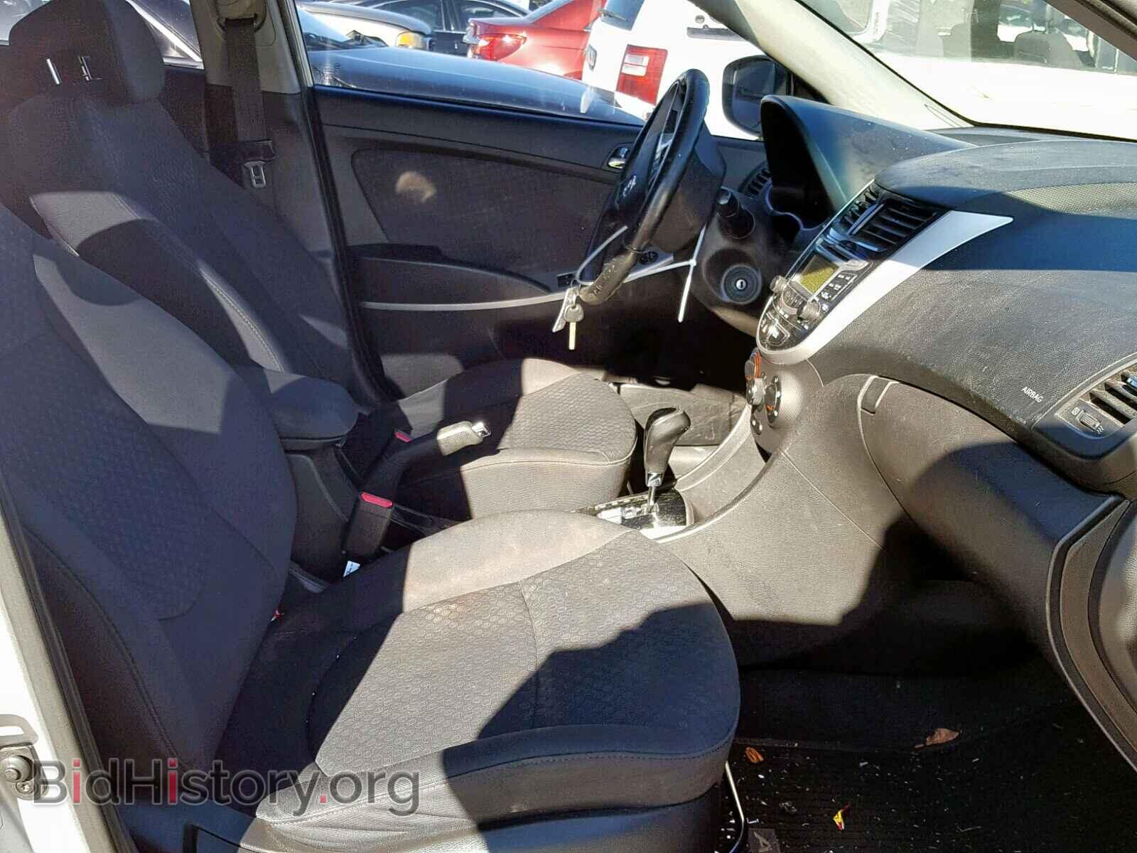 2013 HYUNDAI ACCENT - VIN: KMHCU5AE9DU097525 - Фото 5
