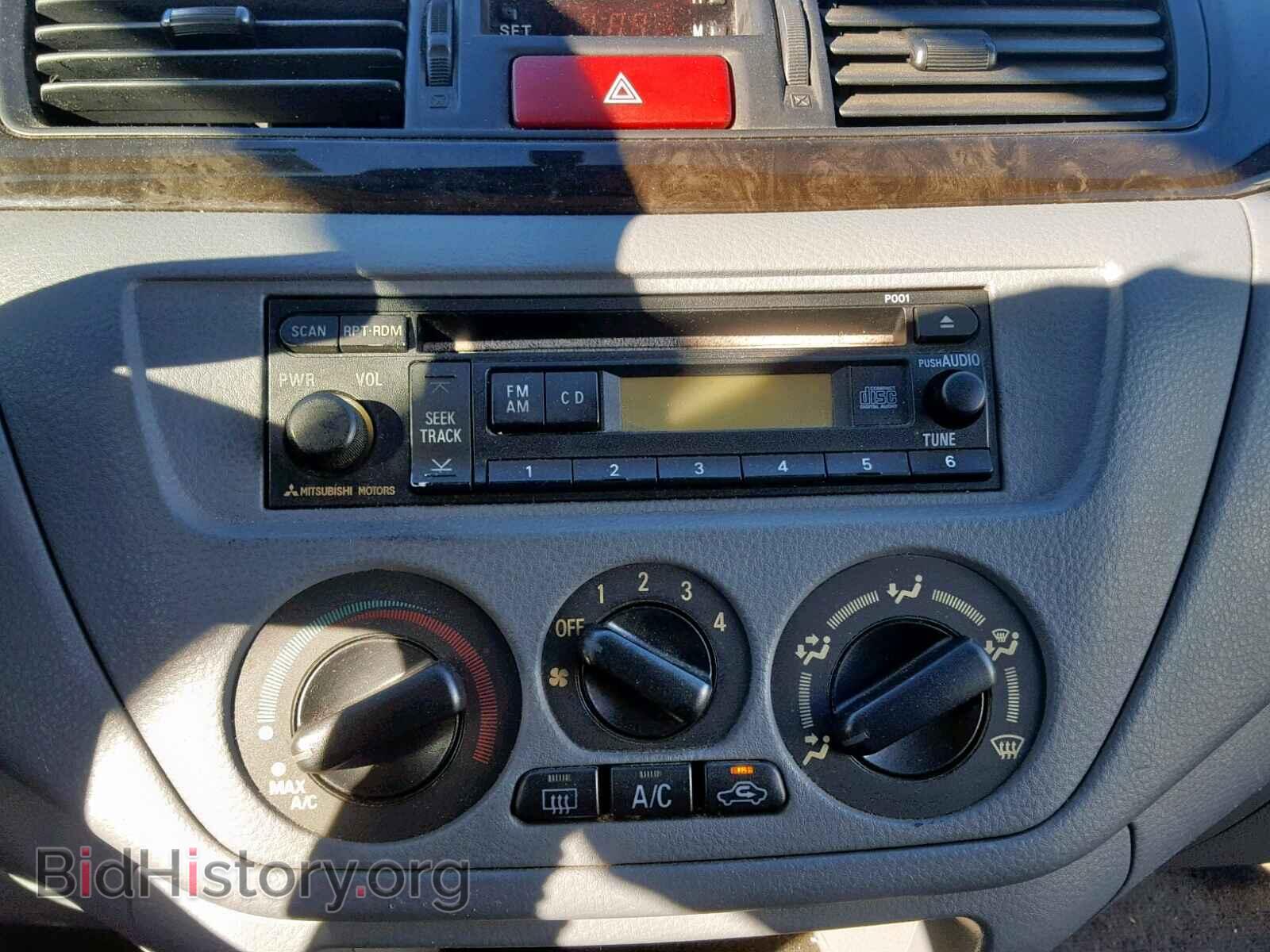 2003 MITSUBISHI LANCER - VIN: JA3AJ26E53U044099 - Фото 9