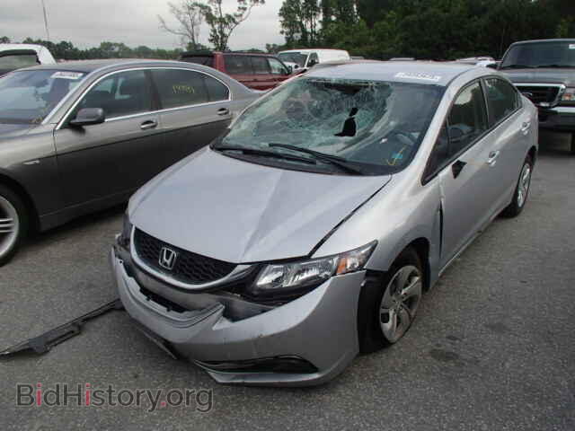 2014 HONDA CIVIC - VIN: 2HGFB2F54EH551233 - Фото 2