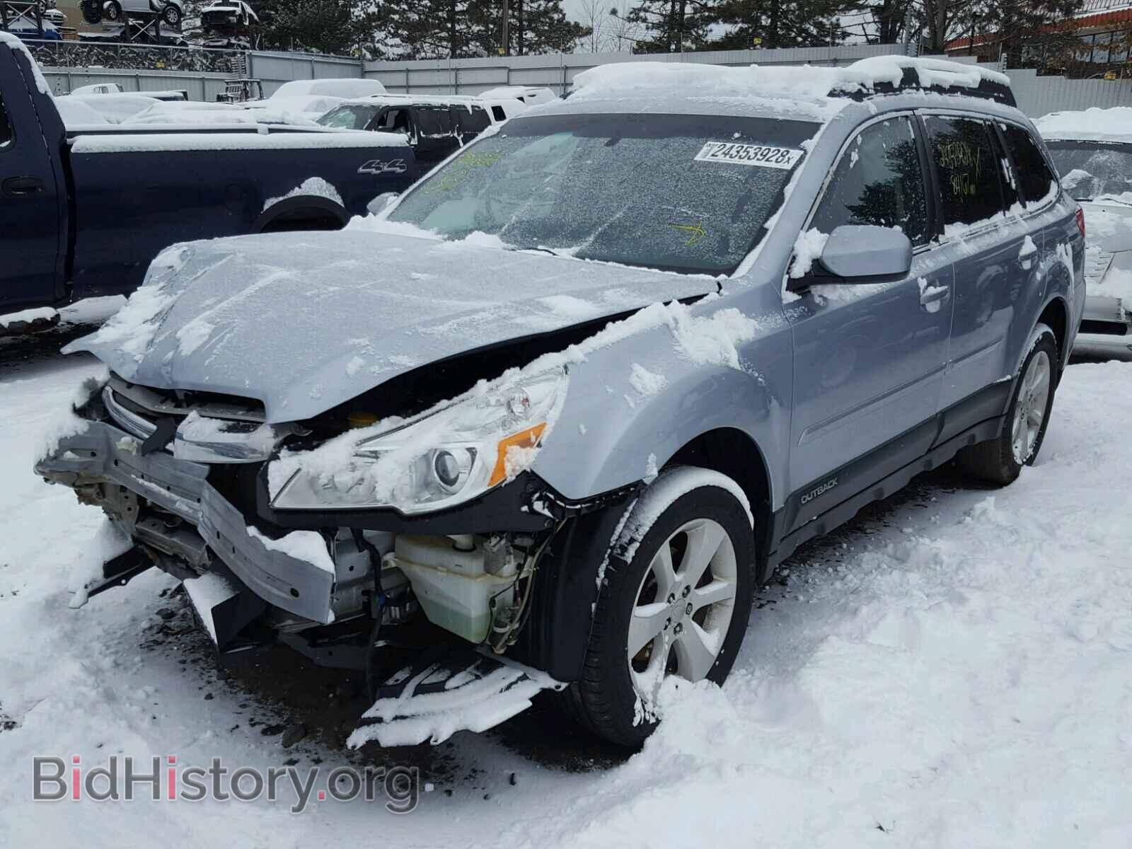 2014 SUBARU OUTBACK - VIN: 4S4BRBCC5E3307651 - Фото 2