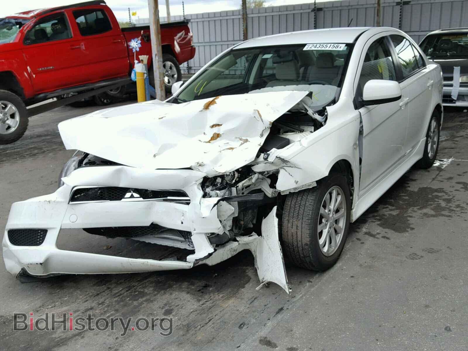 2013 MITSUBISHI LANCER - VIN: JA32U2FU1DU015154 - Фото 2