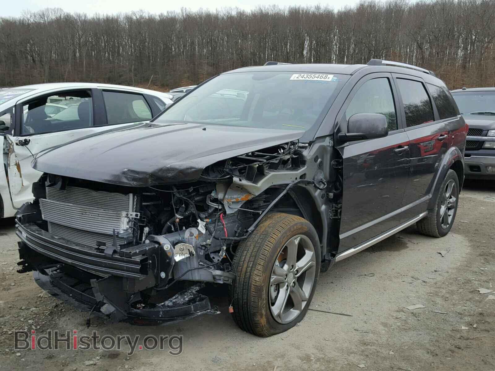 2017 DODGE JOURNEY - VIN: 3C4PDDGG5HT513823 - Фото 2