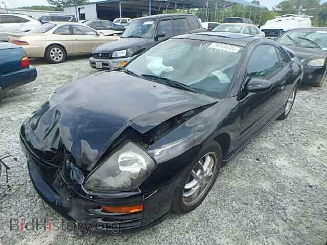 2002 MITSUBISHI ECLIPSE - VIN: 4A3AC54H22E001680 - Фото 2