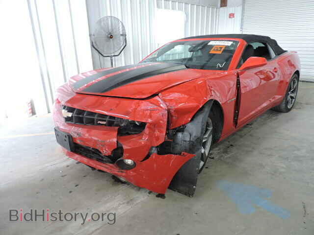 2012 CHEVROLET CAMARO - VIN: 2G1FB3D38C9122408 - Фото 2