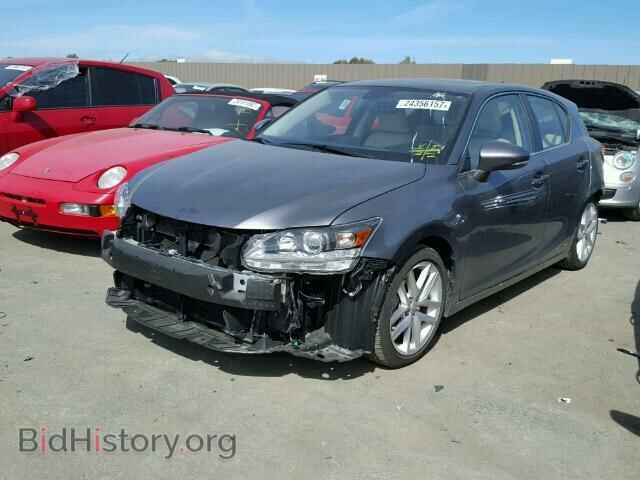 2014 LEXUS CT 200 - VIN: JTHKD5BH9E2197483 - Фото 2