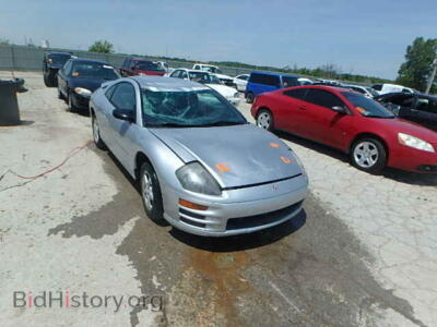 2001 Mitsubishi ECLIPSE Eclipse RS, серебристый — VIN 4A3AC34G71E097431, Copart