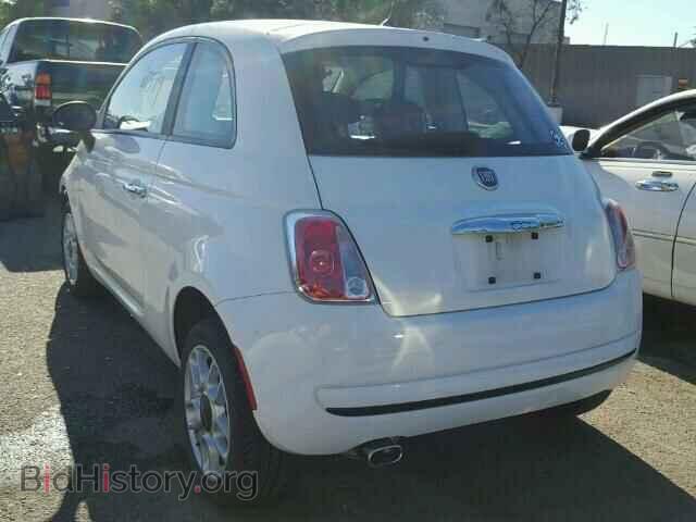 2013 FIAT 500 - VIN: 3C3CFFAR2DT640297 - Фото 3