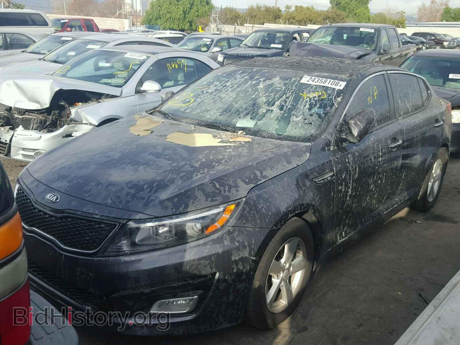 2015 KIA OPTIMA - VIN: KNAGM4A7XF5621728 - Фото 2