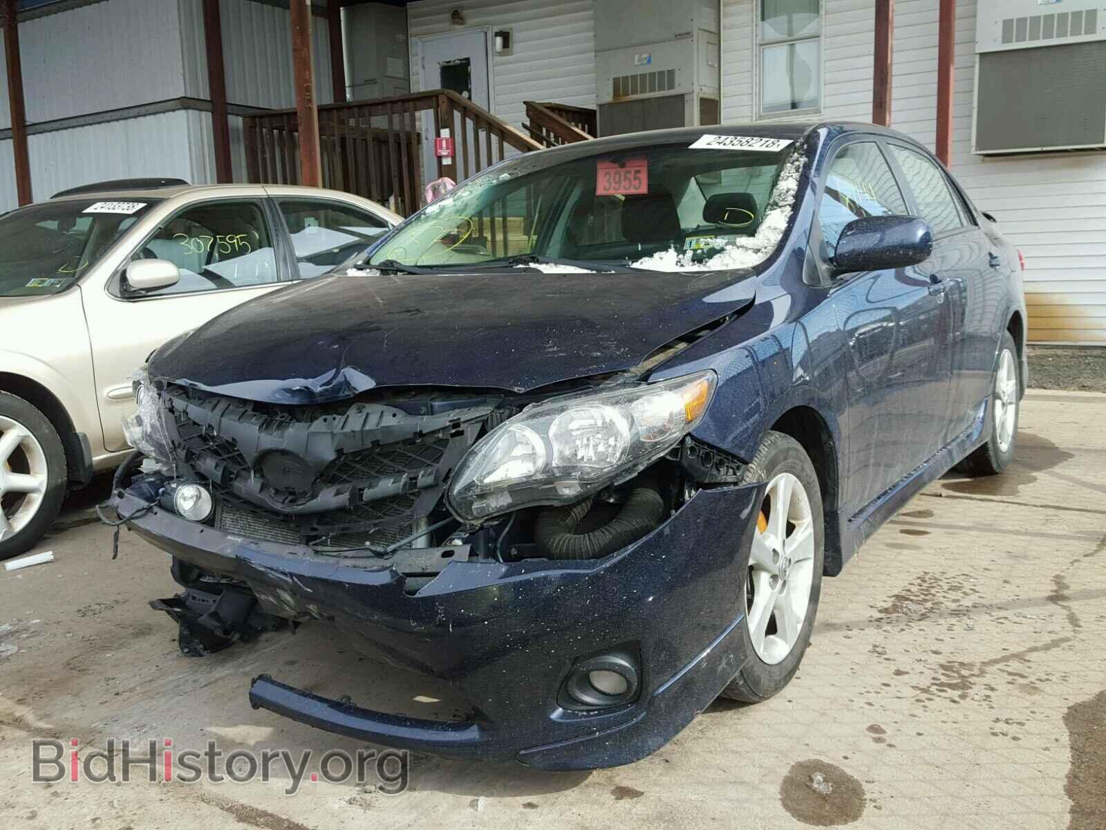 2011 TOYOTA COROLLA BA - VIN: 2T1BU4EEXBC708855 - Фото 2