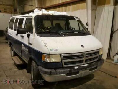 1994 Dodge RAM VAN RAM Van B2, двухцветный — VIN 2B7HB21X0RK580804, Copart