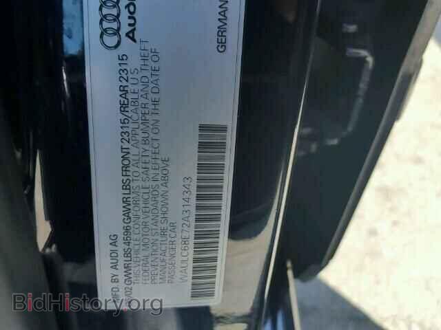 2002 AUDI A4 - VIN: WAULC68E72A314343 - Photo 10
