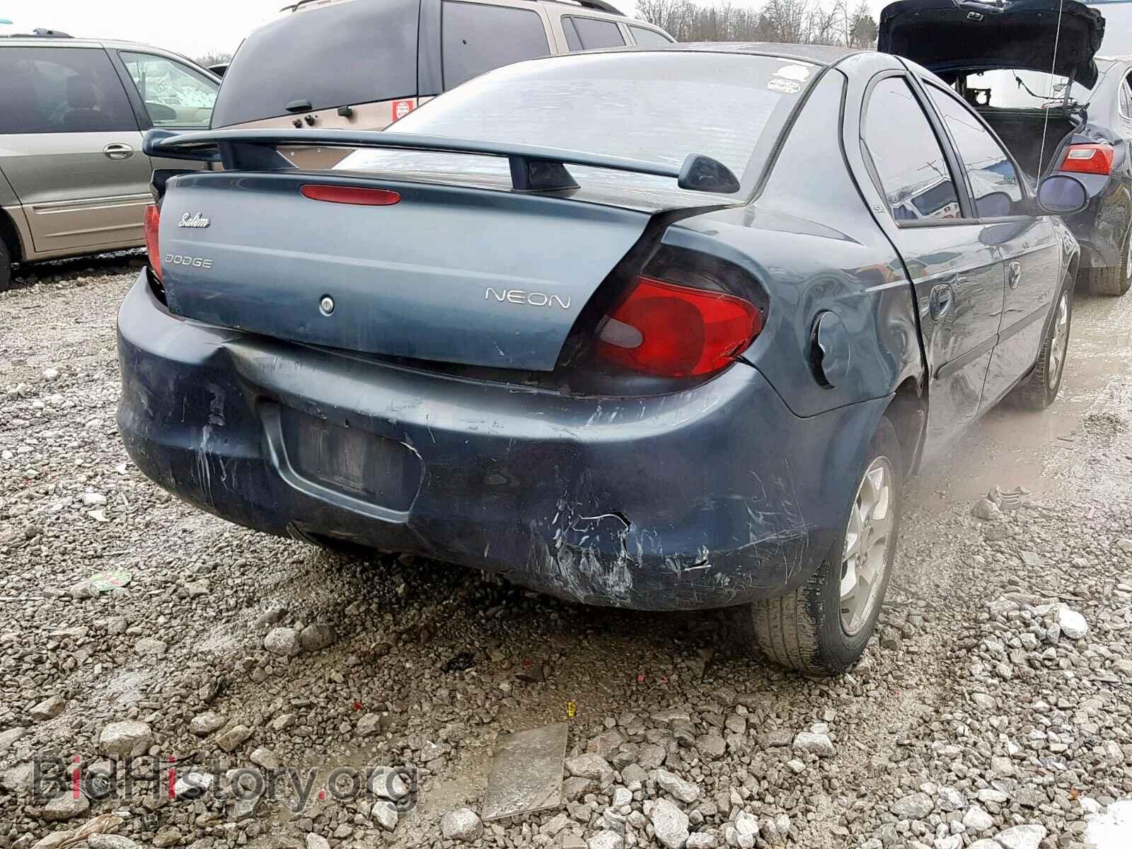 2001 DODGE NEON - VIN: 1B3ES46C31D298127 - Фото 4