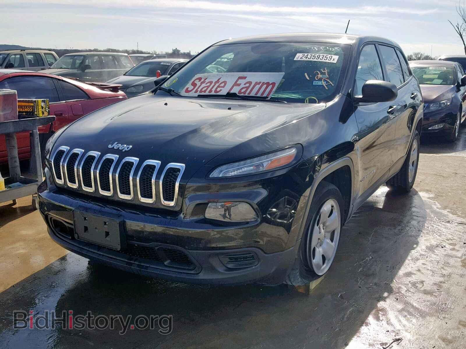 2014 JEEP CHEROKEE S - VIN: 1C4PJLAB2EW204543 - Фото 2
