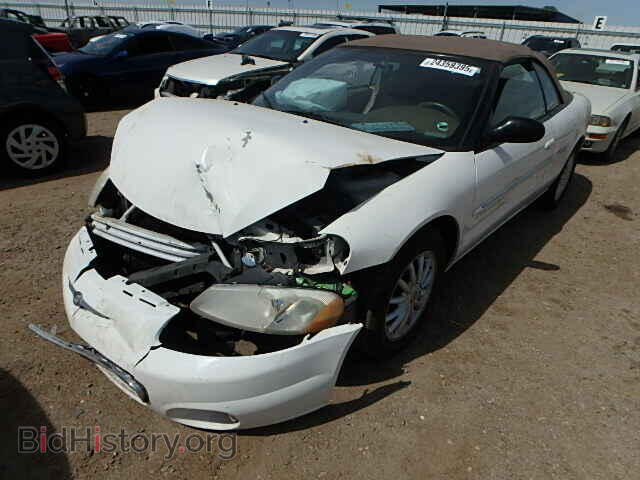 2001 CHRYSLER SEBRING - VIN: 1C3EL55U61N593488 - Фото 2