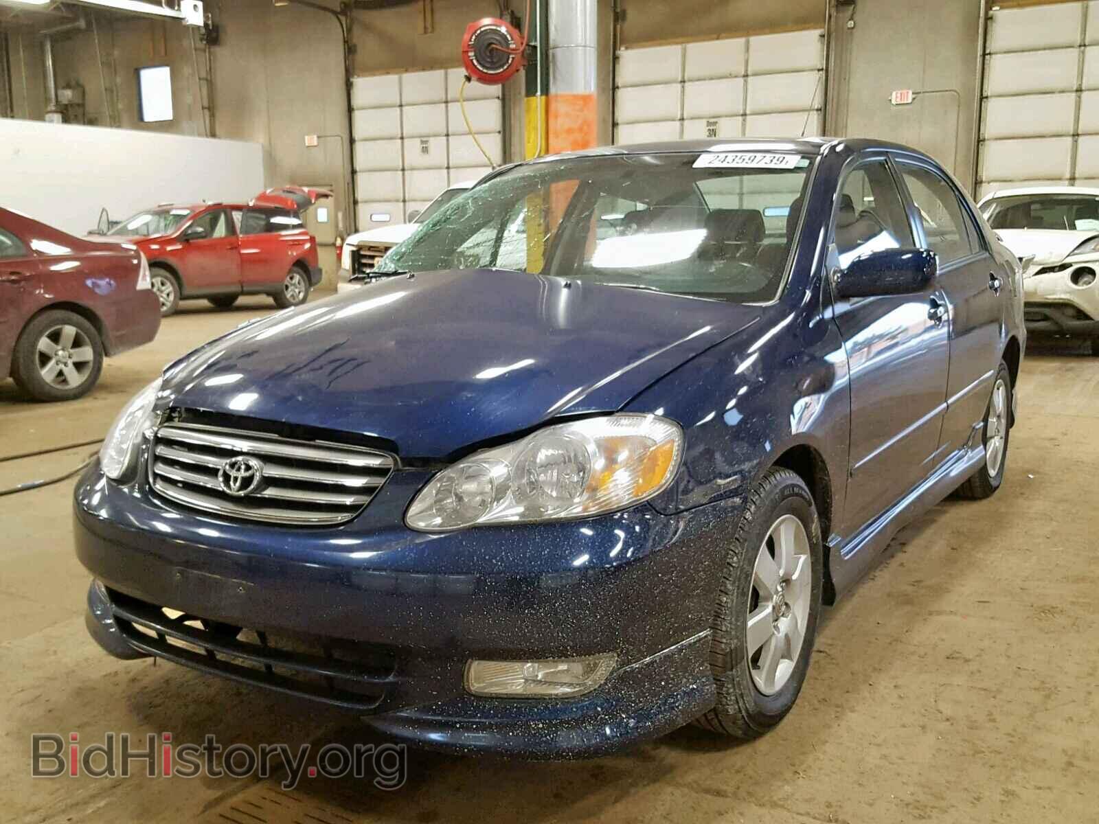 2003 TOYOTA COROLLA - VIN: 2T1BR32E63C135986 - Фото 2