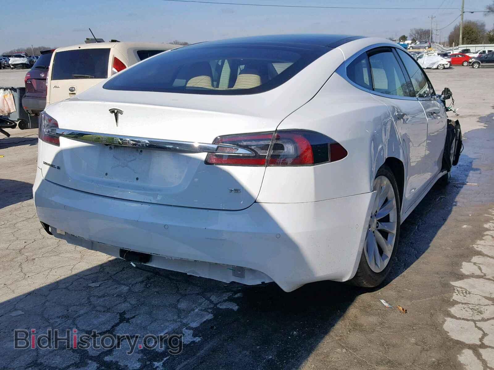 2016 TESLA MODEL S - VIN: 5YJSA1E19GF155400 - Photo 4