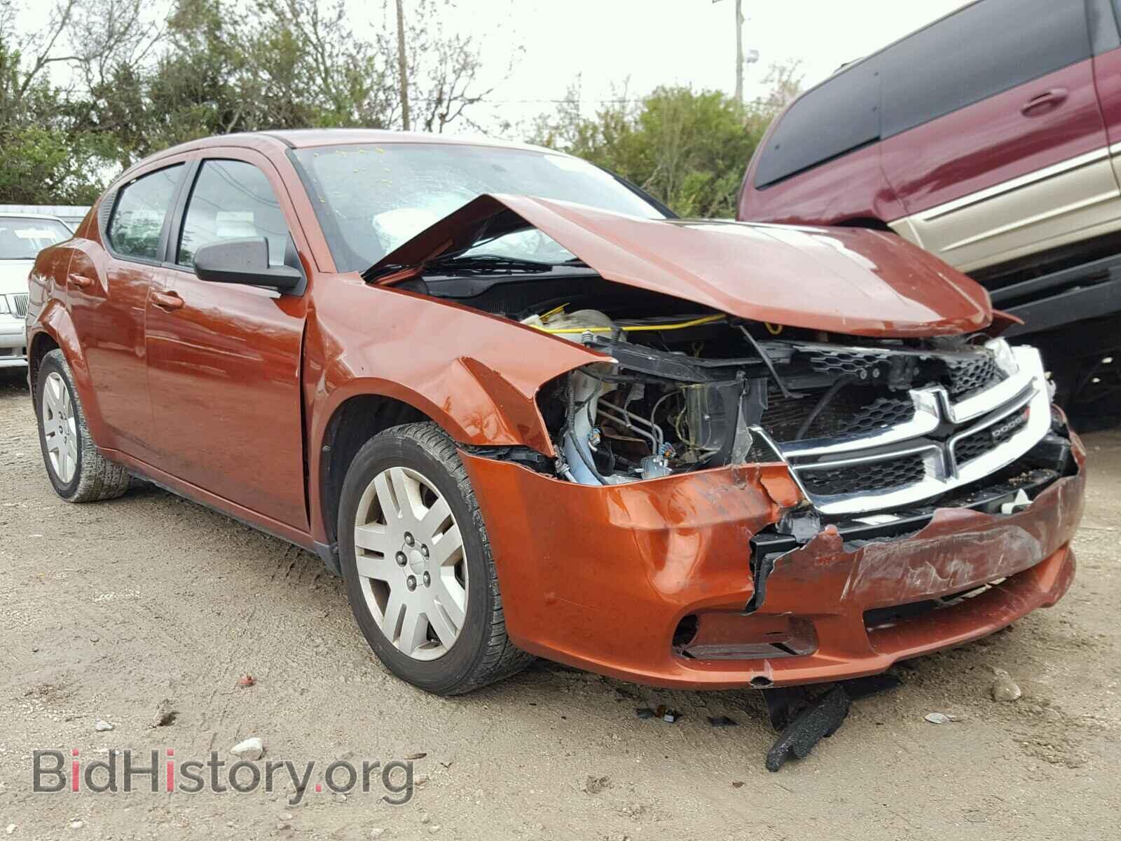 Фотография 1C3CDZAB3CN212263 - DODGE AVENGER 2012