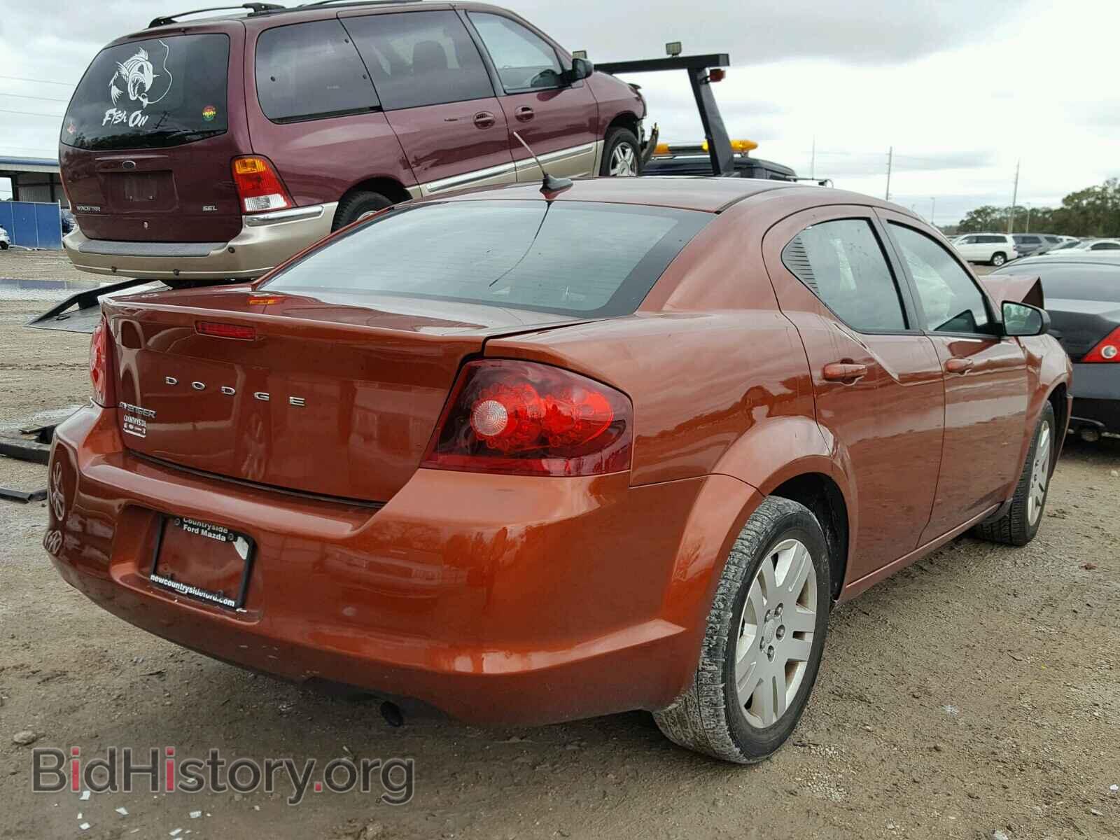 2012 DODGE AVENGER - VIN: 1C3CDZAB3CN212263 - Фото 4
