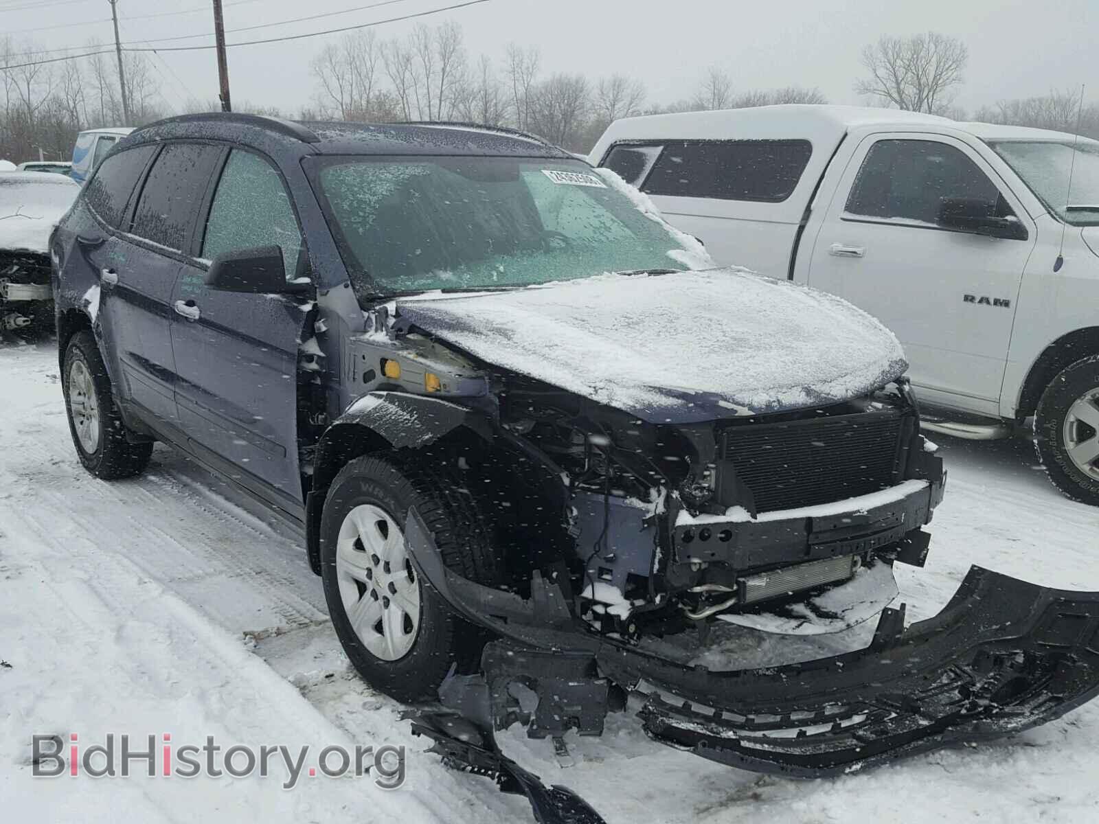 Фотография 1GNKRFKD1DJ250663 - CHEVROLET TRAVERSE 2013