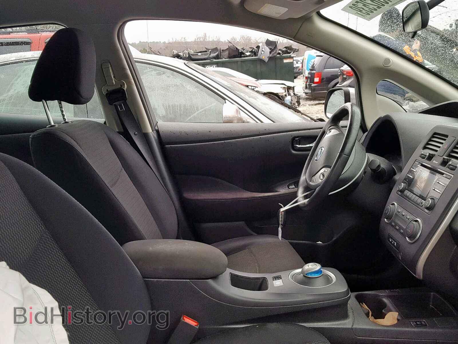 2015 NISSAN LEAF - VIN: 1N4AZ0CP1FC313302 - Фото 5