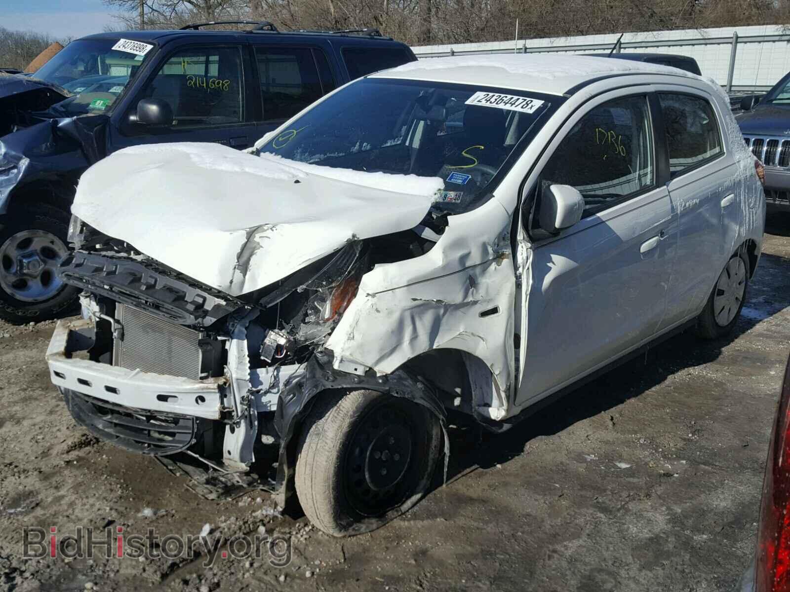 2015 MITSUBISHI MIRAGE - VIN: ML32A3HJ2FH012975 - Фото 2