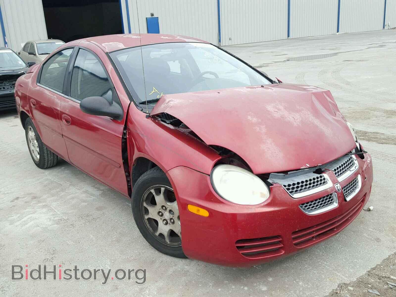 Photo 1B3ES56C65D258510 - DODGE NEON 2005