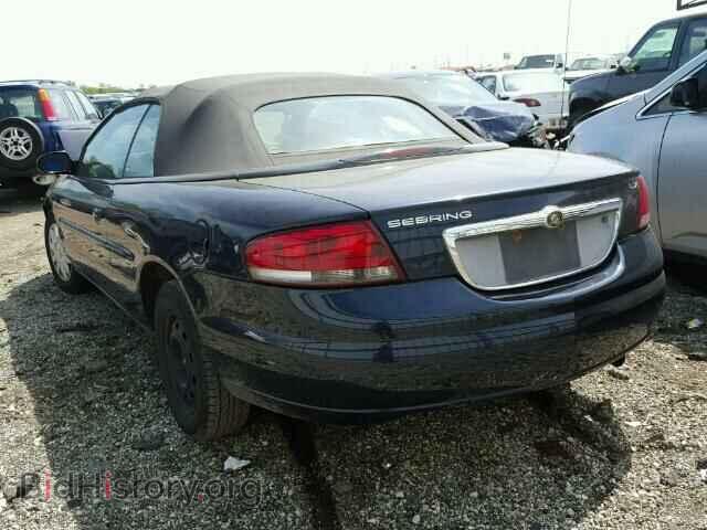 2003 CHRYSLER SEBRING - VIN: 1C3EL45T53N606221 - Фото 3