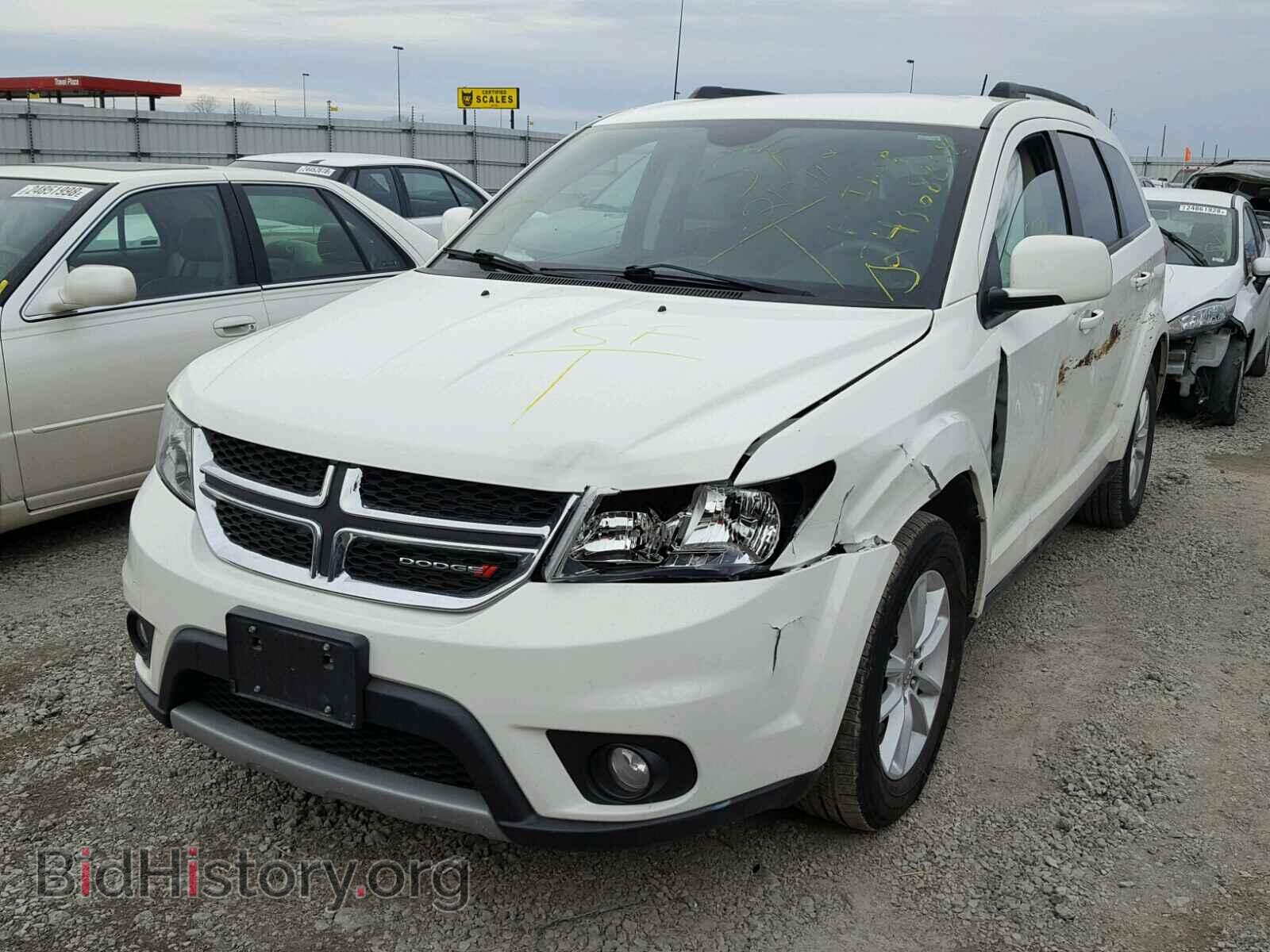 2014 DODGE JOURNEY - VIN: 3C4PDCBG5ET104475 - Фото 2