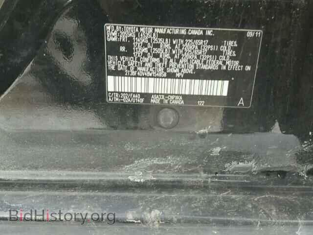 2011 TOYOTA RAV4 - VIN: 2T3BF4DV4BW154858 - Фото 10