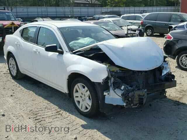 Photo 1C3CDZAB8EN196581 - DODGE AVENGER 2014