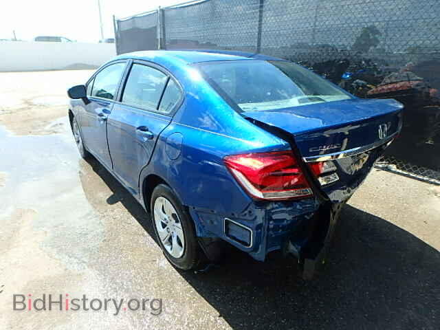 2014 HONDA CIVIC - VIN: 19XFB2F56EE040195 - Фото 3