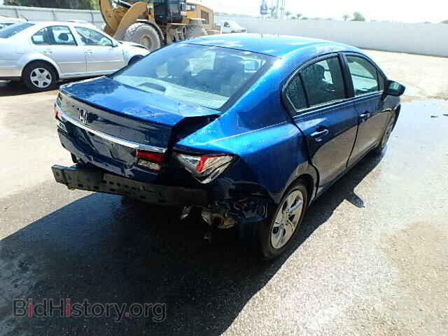 2014 HONDA CIVIC - VIN: 19XFB2F56EE040195 - Фото 4
