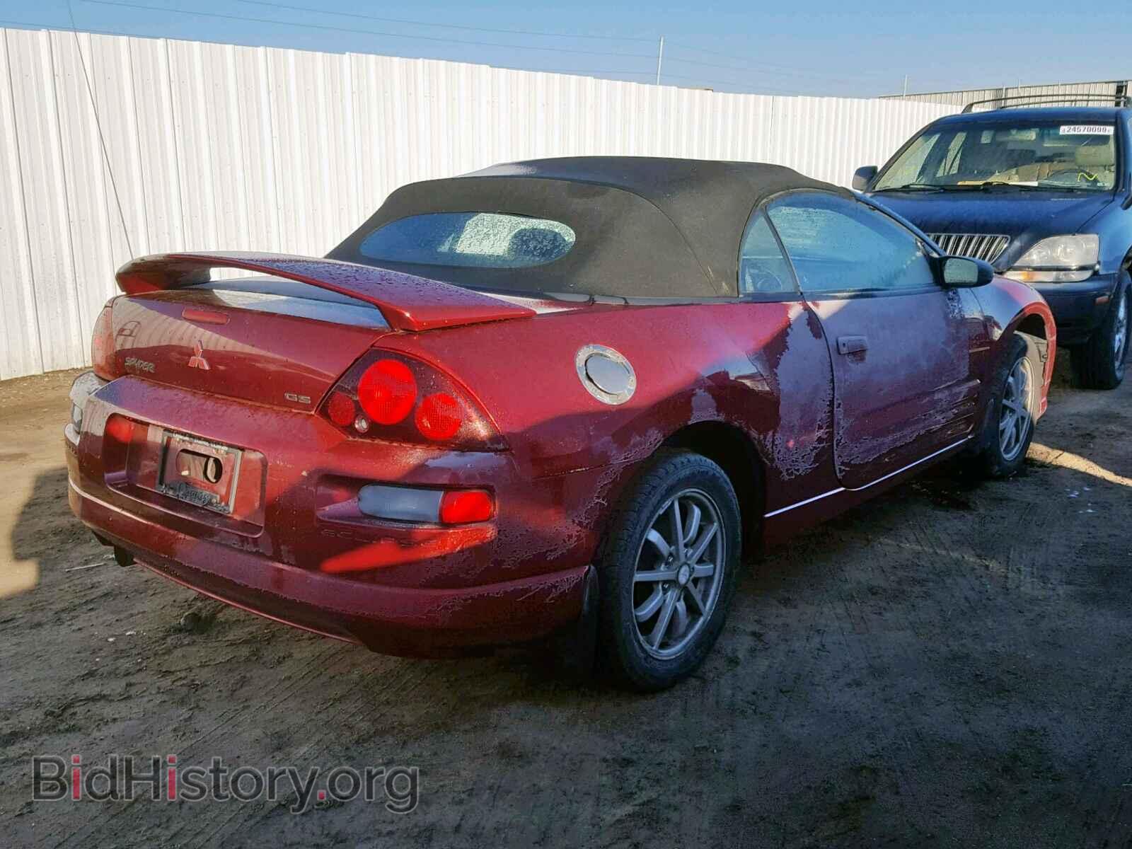 2001 MITSUBISHI ECLIPSE - VIN: 4A3AE45G81E013244 - Фото 4