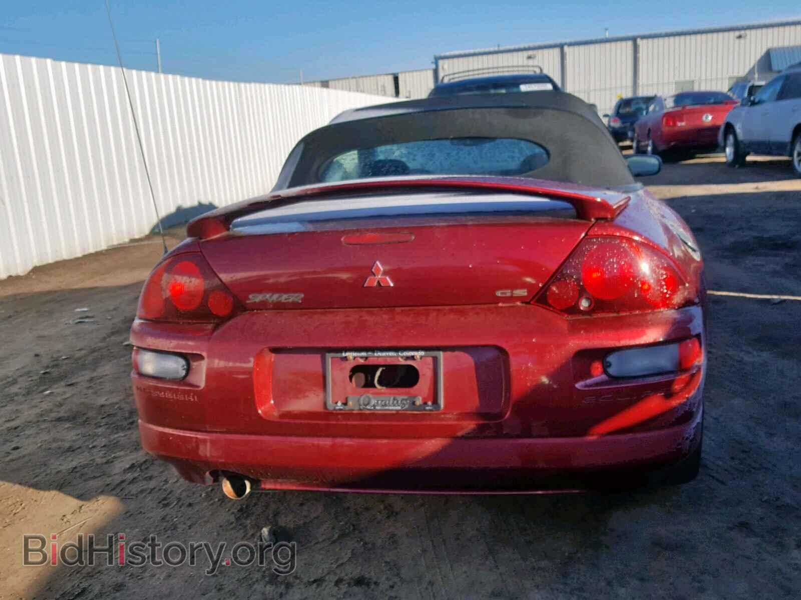2001 MITSUBISHI ECLIPSE - VIN: 4A3AE45G81E013244 - Фото 9