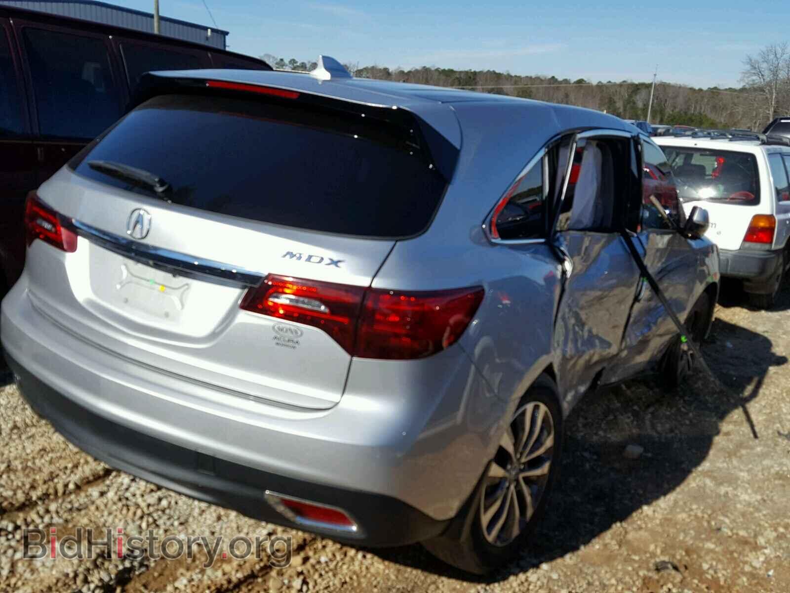 2015 ACURA MDX - VIN: 5FRYD3H42FB003992 - Фото 4