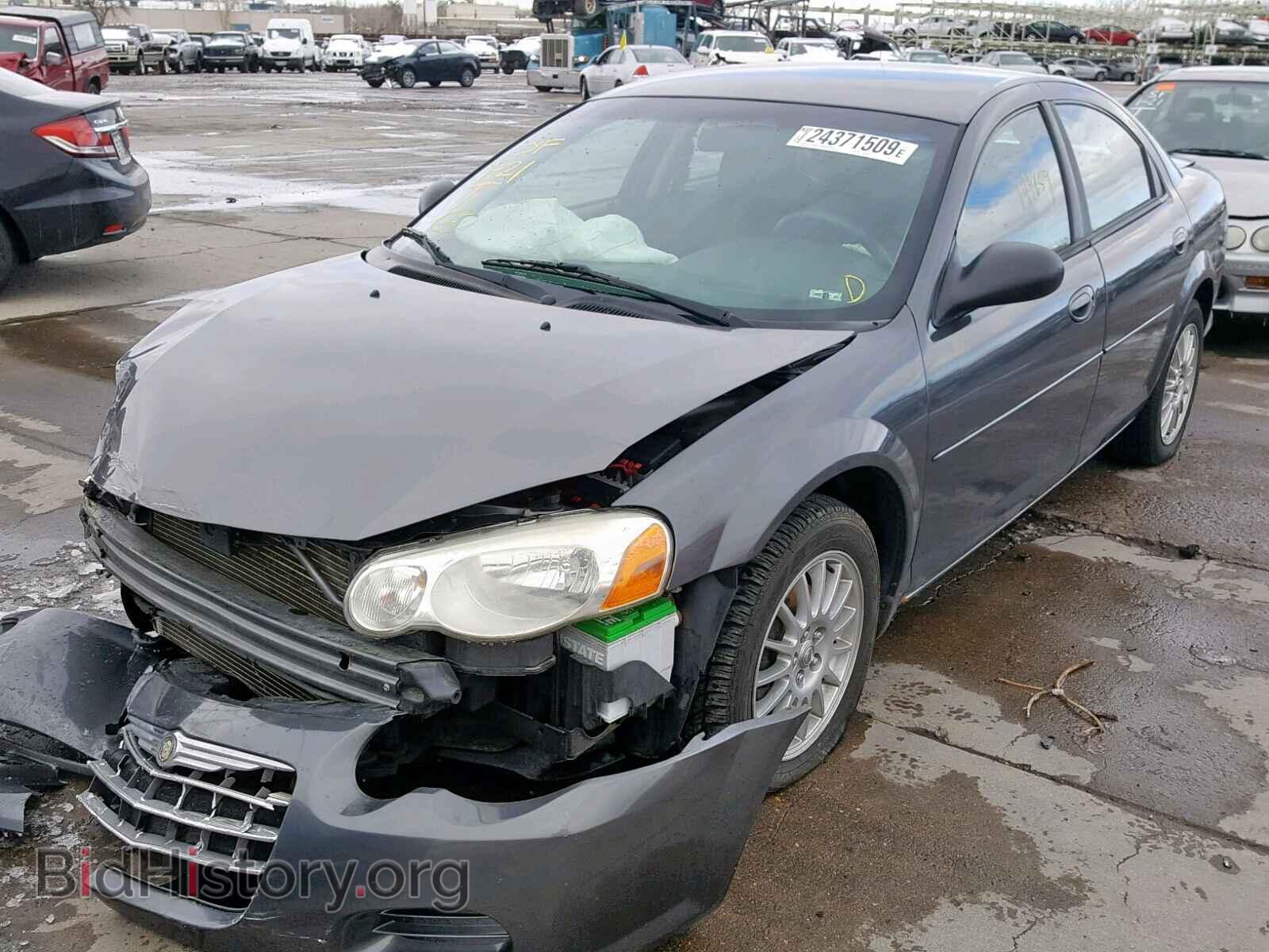 2005 CHRYSLER SEBRING - VIN: 1C3EL46X85N692662 - Фото 2