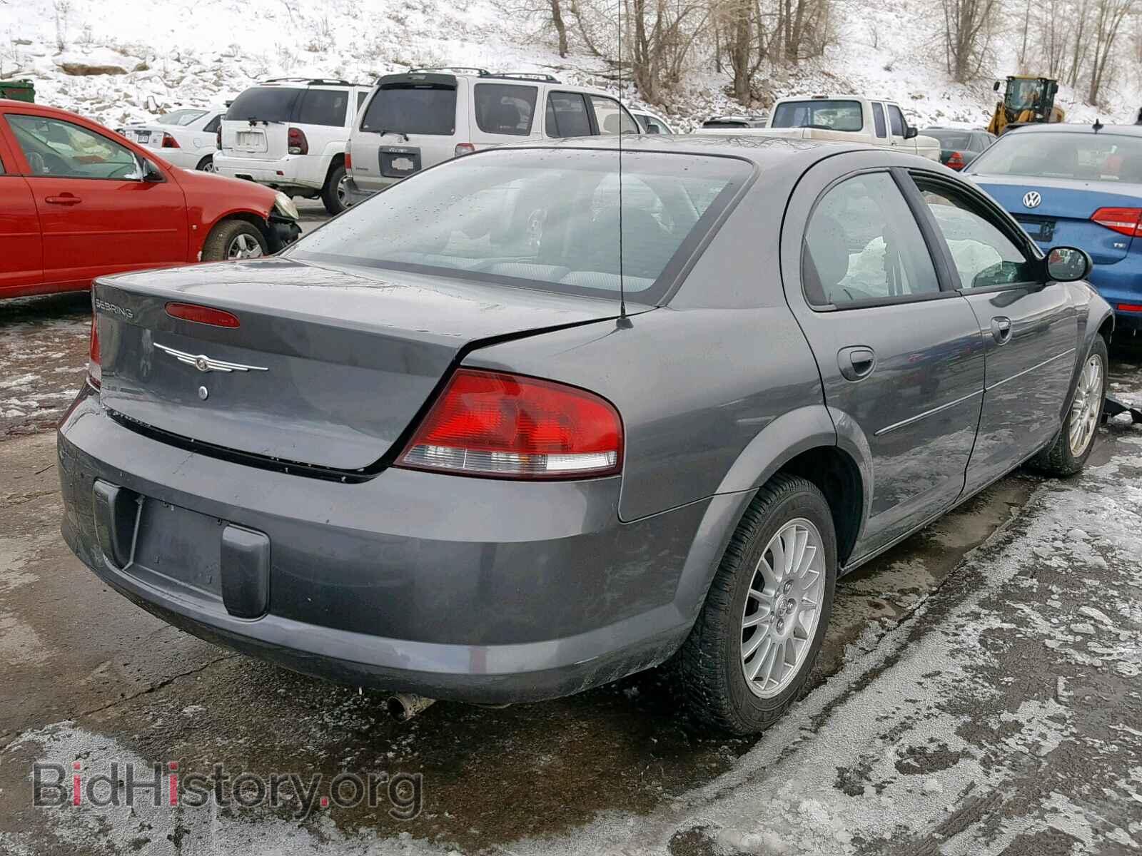 2005 CHRYSLER SEBRING - VIN: 1C3EL46X85N692662 - Фото 4