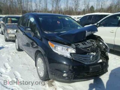 2014 Nissan VERSA Versa Note, черный — VIN 3N1CE2CP1EL416610, Copart