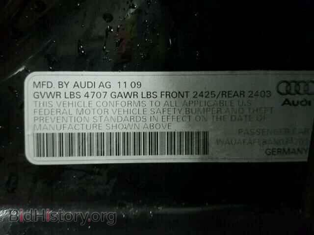 2010 AUDI A4 - VIN: WAUAFAFL8AN034201 - Фото 10