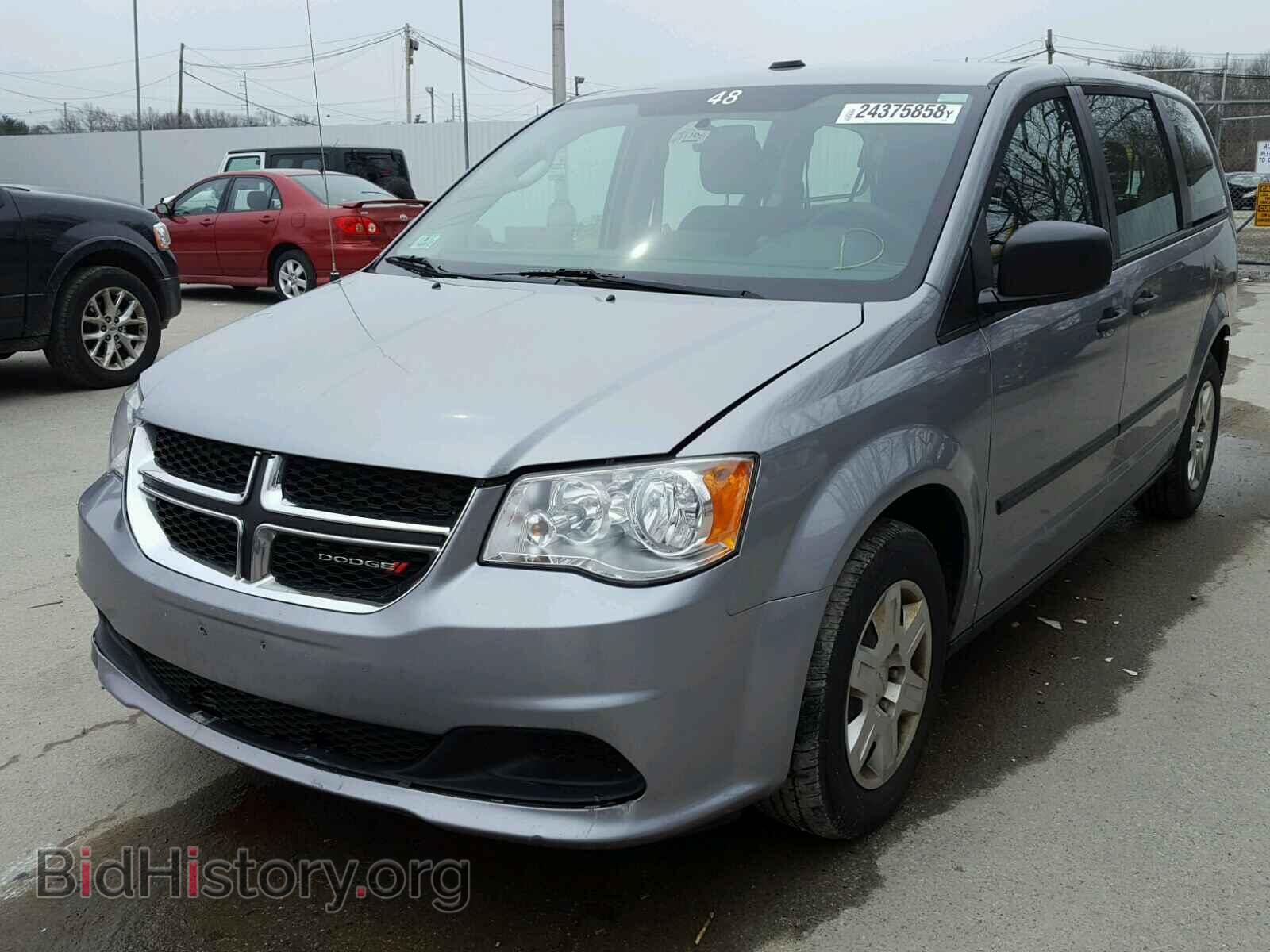 2013 DODGE CARAVAN - VIN: 2C4RDGBG8DR661656 - Фото 2