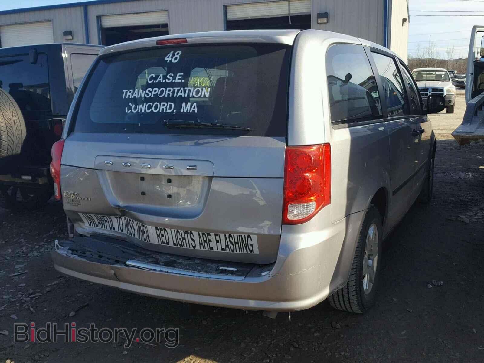 2013 DODGE CARAVAN - VIN: 2C4RDGBG8DR661656 - Фото 4