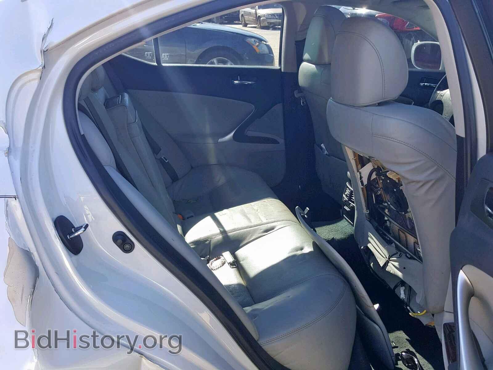 2007 LEXUS IS - VIN: JTHBE262575014860 - Photo 6