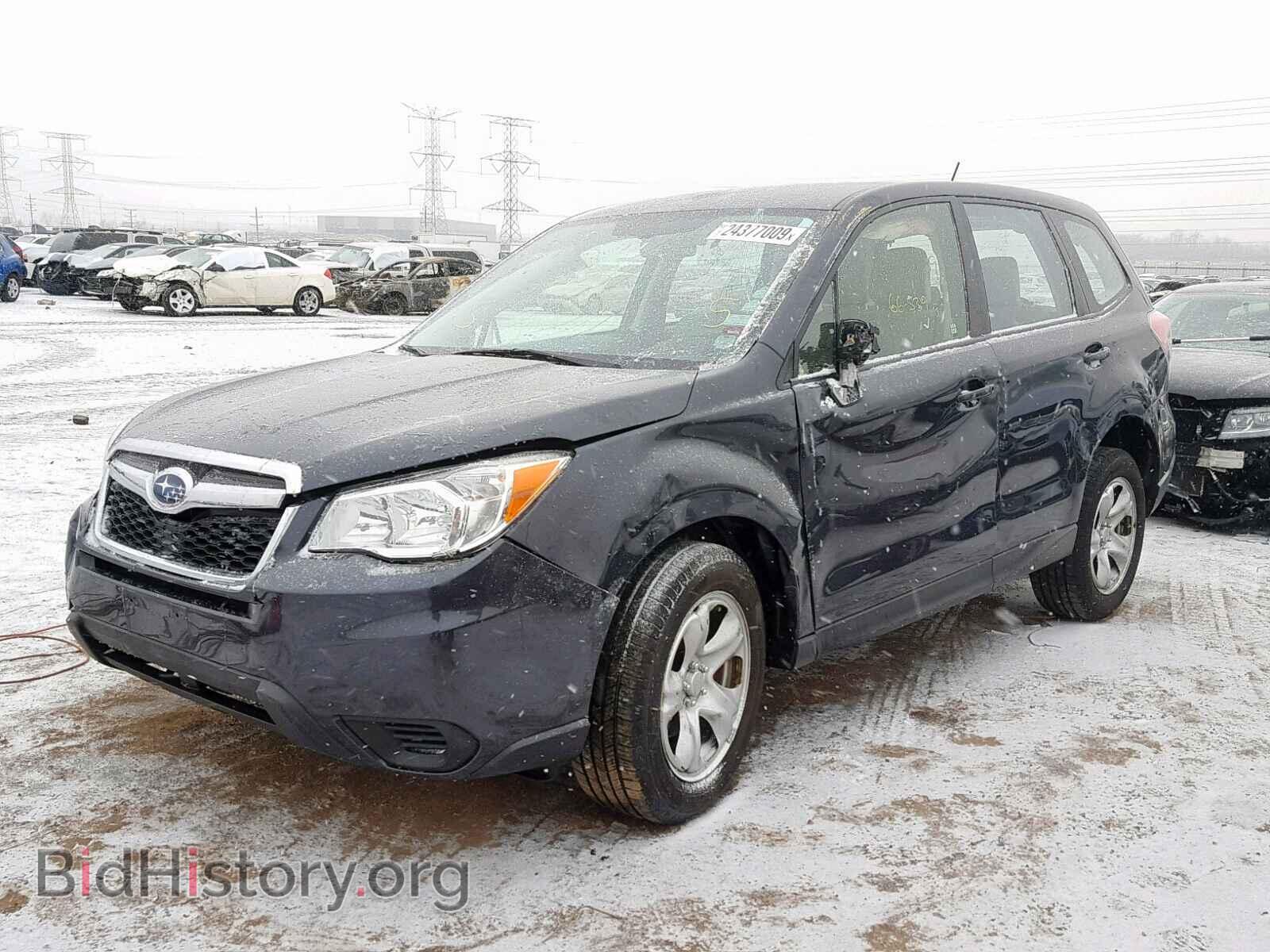 2014 SUBARU FORESTER - VIN: JF2SJAAC9EH521166 - Фото 2